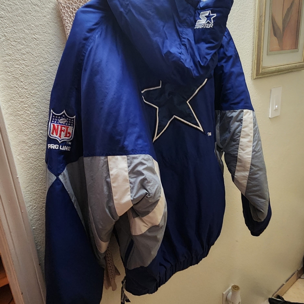 Starter Pullover Half Zip Jacket. - image 3